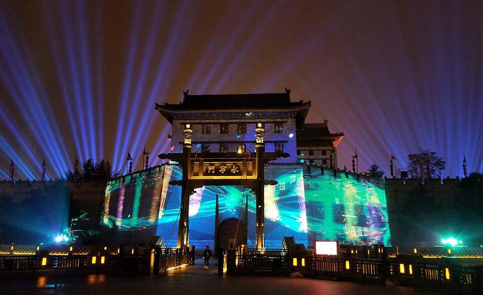 西安南門城墻擴聲 西安南門城墻擴聲