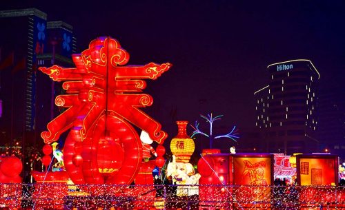 新疆國際會展中心燈光秀擴聲系統(tǒng)