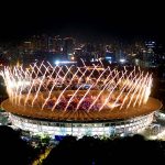 雅加達亞運會體育場音箱燈光系統