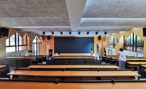 西安建大華清小學階梯教室音視頻系統