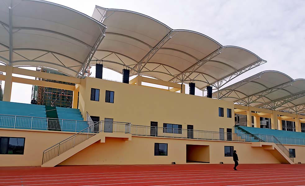 榆林職教中心乒羽館擴聲 榆林職教中心乒羽館擴聲