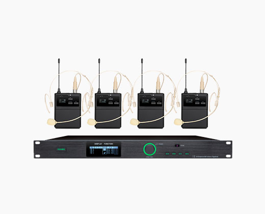 LAX UM-M140T 一拖四無線頭戴話筒