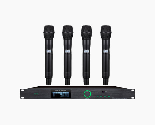 LAX UM-M140S一拖四無線手持話筒