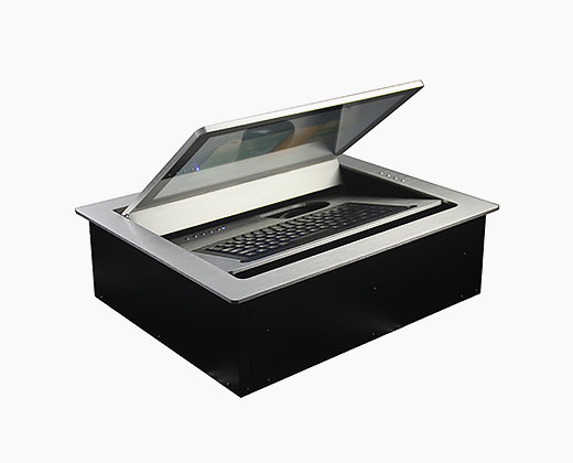 LAX NOC622A-17.3F 超薄翻轉(zhuǎn)器帶鼠標鍵盤