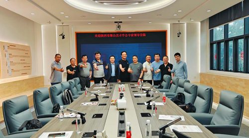 熱烈歡迎陜西省舞美學會專家領導一行蒞臨銳豐科技