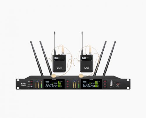LAX UM620 一拖二真分集無線話筒