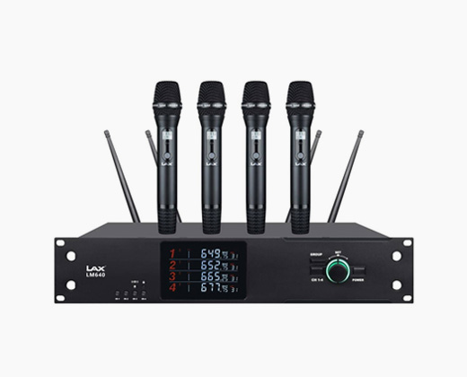 LAX UM640H 一拖四真分集無線話筒